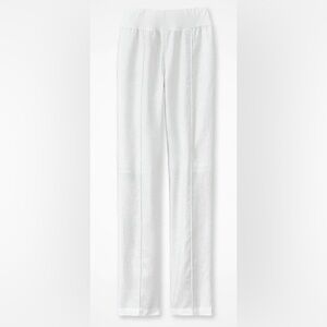 Coldwater Creek Knit Waistband Linen Pants NWT